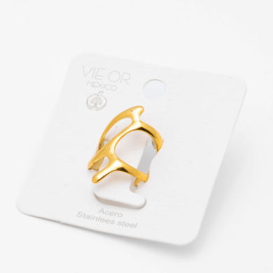 ANILLO ZO14099R Dorado Acero Inoxidable -A39
