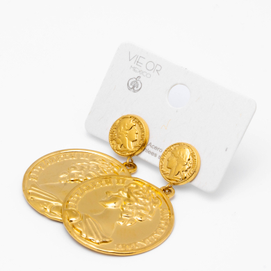 ARETES Y00409 DORADO Acero Inoxidable G39