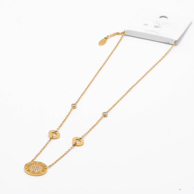 COLLAR ZO13459N Dorado Acero Inoxidable -2D47