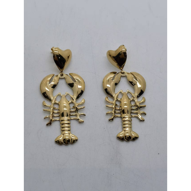 ARETES Y00589 DORADO Acero Inoxidable