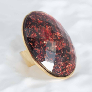 ANILLO Y00168 Rojo Acero  Inoxidable -2A26 2A26