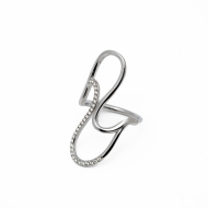 ANILLO ZO15268R PLATEADO Acero Inoxidable A11