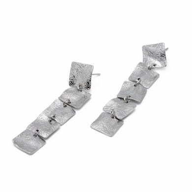 ARETES ZO14397E350 PLATEADO Acero Inoxidable G36