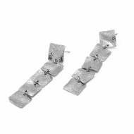 ARETES ZO14397E350 PLATEADO Acero Inoxidable G36