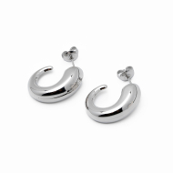 ARETES ZO14481E/20*22MM PLATEADO Acero Inoxidable F22