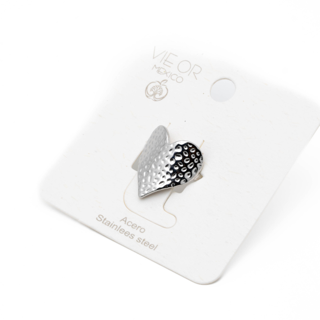 ANILLO ZO14323R PLATEADO Acero Inoxidable A39