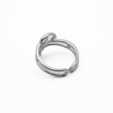 ANILLO ZO15323R PLATEADO Acero Inoxidable A12