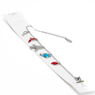 PULSERA ZO13457B PLATEADO Acero Inoxidable 2C34