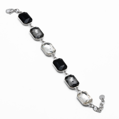 PULSERA ZO13849B PLATEADO GRIS Acero Inxidable 2B56