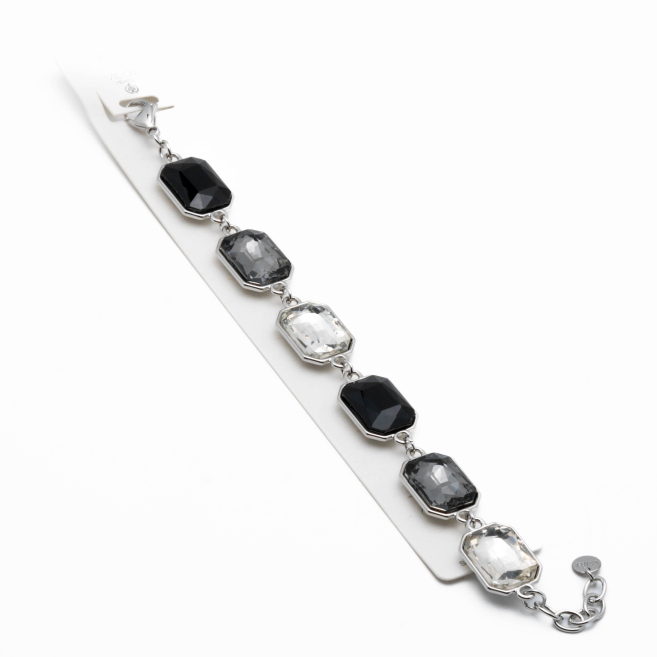 PULSERA ZO13849B PLATEADO GRIS Acero Inxidable 2B56