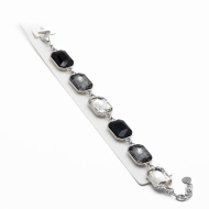 PULSERA ZO13849B PLATEADO GRIS Acero Inxidable 2B56