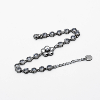 PULSERA ZO13882B PLATEADO Acero Inxidable 2B22