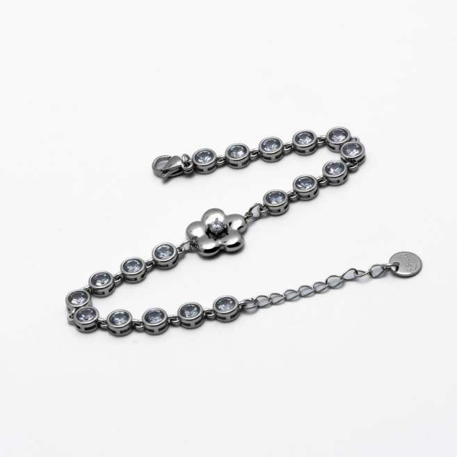 PULSERA ZO13882B PLATEADO Acero Inxidable 2B22