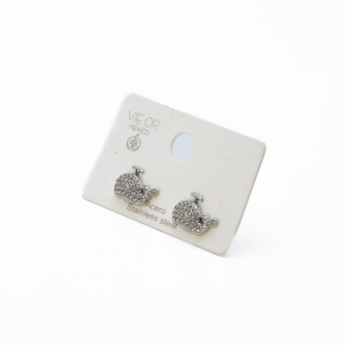 ARETES ZO14824E PLATEADO Acero Inxidable F32