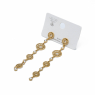 ARETES ZO14094E DORADO Acero Inxidable F51