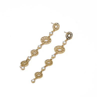 ARETES ZO14094E DORADO Acero Inxidable F51