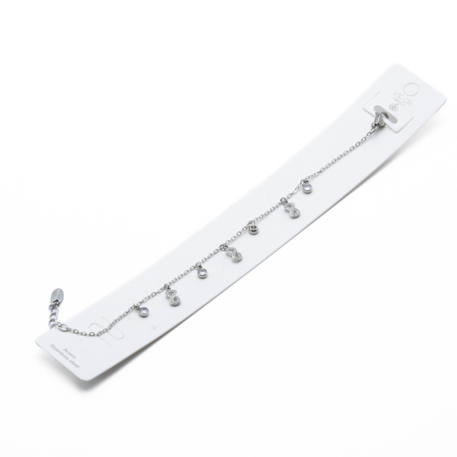 PULSERA ZO14924B PLATEADO Acero Inxidable 2B210