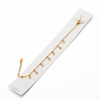 PULSERA ZO14908B DORADO Acero Inxidable 2B13