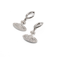 ARETES ZO13595E PLATEADO Acero Inxidable F42