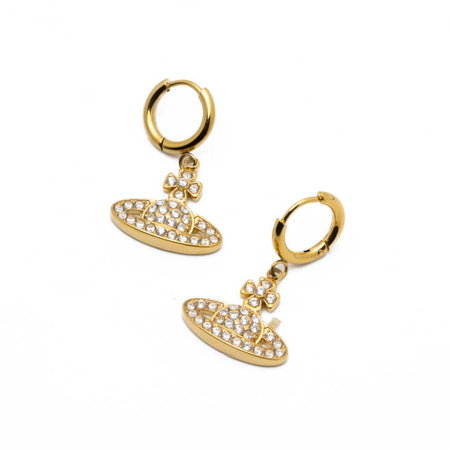 ARETES ZO13595E DORADO Acero Inxidable F42