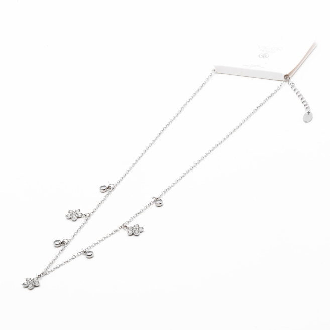 COLLAR ZO14911N PLATEADO Acero Inxidable 2D42