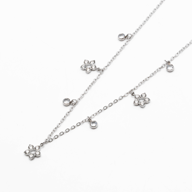 COLLAR ZO14911N PLATEADO Acero Inxidable 2D42