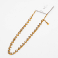 COLLAR ZO13833N DORADO Acero Inxidable E43