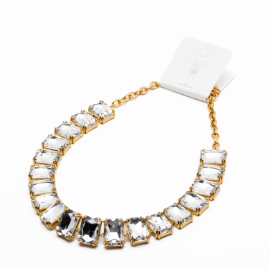 COLLAR ZO13543N DORADO BLANCO Acero Inxidable E48 E48