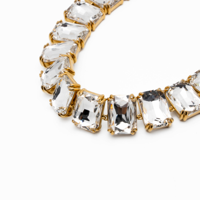 COLLAR ZO13543N DORADO BLANCO Acero Inxidable E48 E48