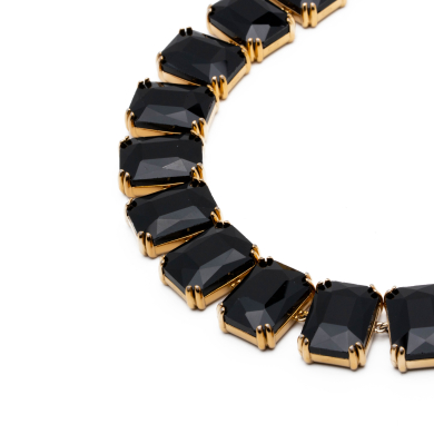 COLLAR ZO13543N DORADO NEGRO Acero Inxidable E48