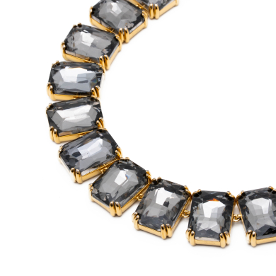 COLLAR ZO13543N DORADO GRIS Acero Inxidable E47