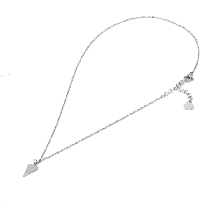 COLLAR ZO849N PLATEADO Acero Inxidable E21