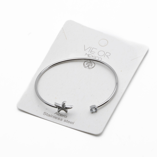 BRAZALETE ZO14422B250 PLATEADO Acero Inxidable 2C21