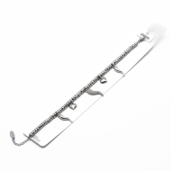 PULSERA ZO13524B PLATEADO Acero Inxidable 2C42