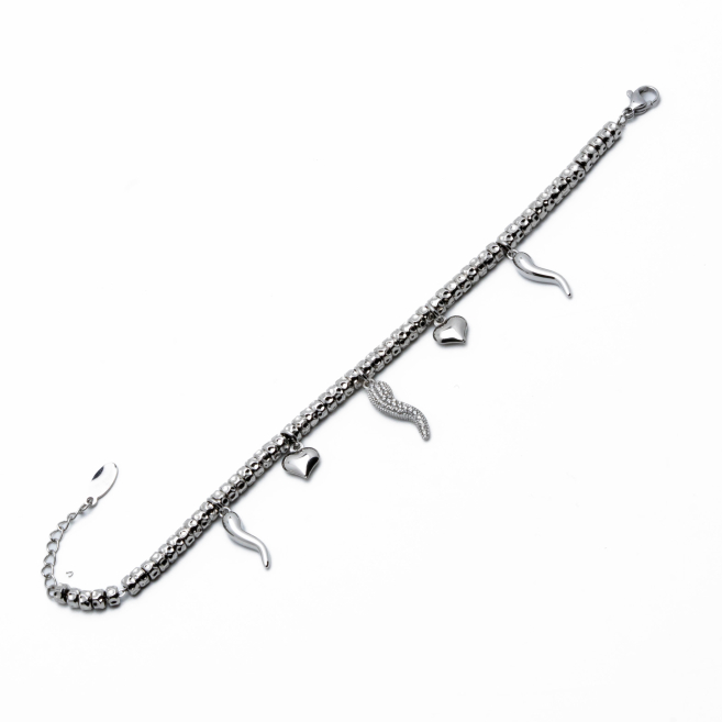 PULSERA ZO13524B PLATEADO Acero Inxidable 2C42