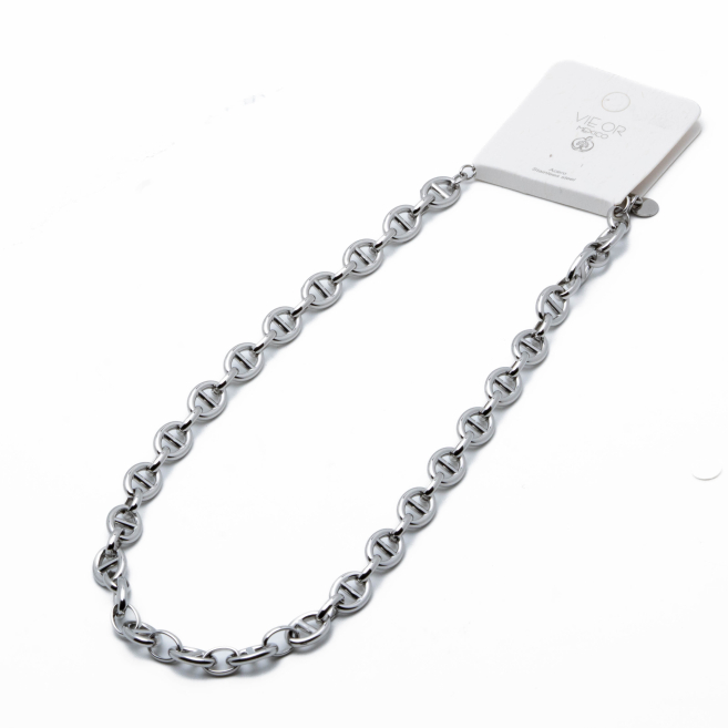 COLLAR ZO14331N PLATEADO Acero Inxidable 2D510