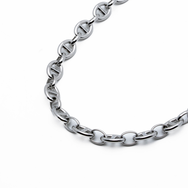 COLLAR ZO14331N PLATEADO Acero Inxidable 2D510