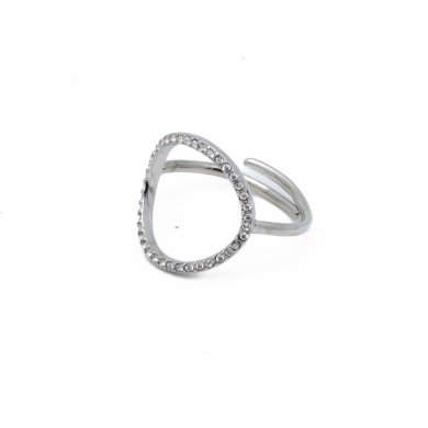 ANILLO ZO15321R PLATEADO Acero Inxidable 2A13