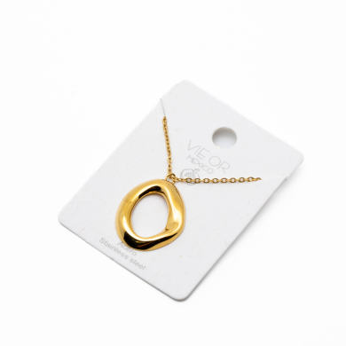 COLLAR ZO14365N DORADO Acero Inxidable E28