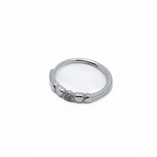 ANILLO ZO13740R PLATEADO Acero Inxidable A41