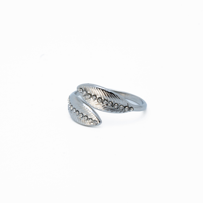ANILLO ZO14129R PLATEADO Acero Inxidable A13