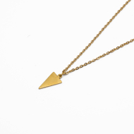 COLLAR ZO849N DORADO Acero Inxidable E21