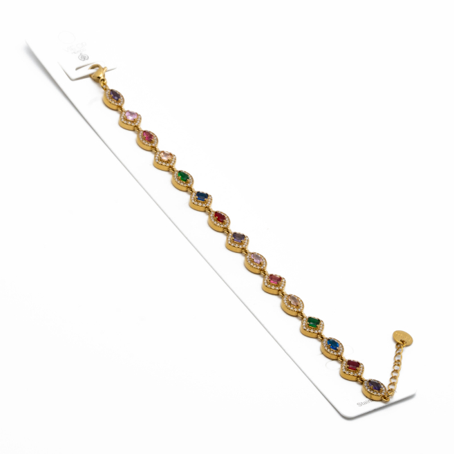 PULSERA ZO13629B MULTICOLOR Acero Inxidable 2B21