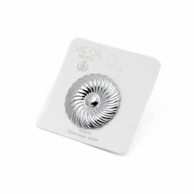 ANILLO ZO14809R PLATEADO Acero Inxidable 2A43