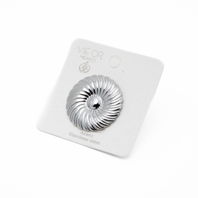 ANILLO ZO14809R PLATEADO Acero Inxidable 2A43