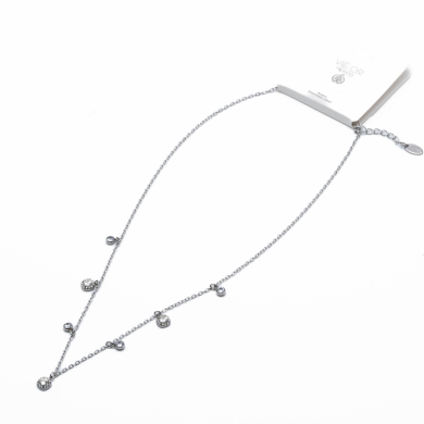 COLLAR ZO14917N PLATEADO Acero Inxidable 2D42