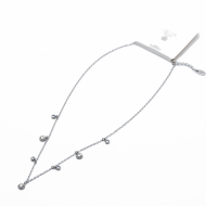 COLLAR ZO14917N PLATEADO Acero Inxidable 2D42