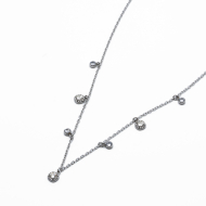 COLLAR ZO14917N PLATEADO Acero Inxidable 2D42