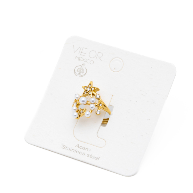 ANILLO ZO13737R DORADO Acero Inxidable 2A41