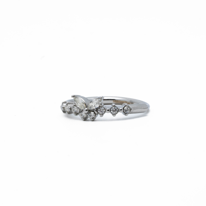 ANILLO ZO13681R PLATEADO Acero Inxidable A41